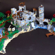 Illustration for article titled This gigantic Lego Keep has an irregular shape